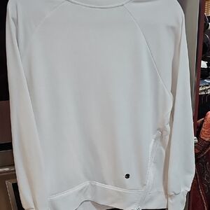 Jones New York White Sweatshirt
